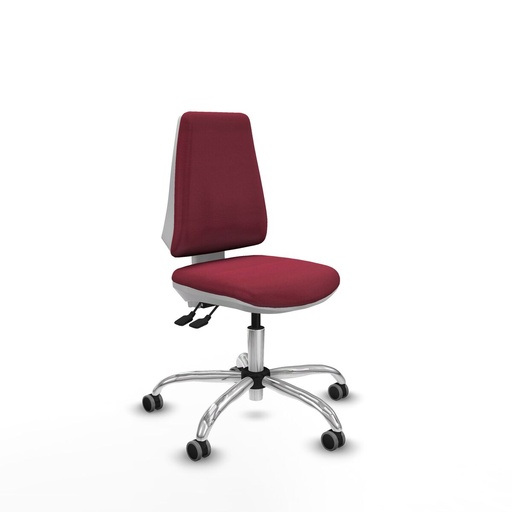 Silla de Oficina Piqueras y Crespo B00056G Granate