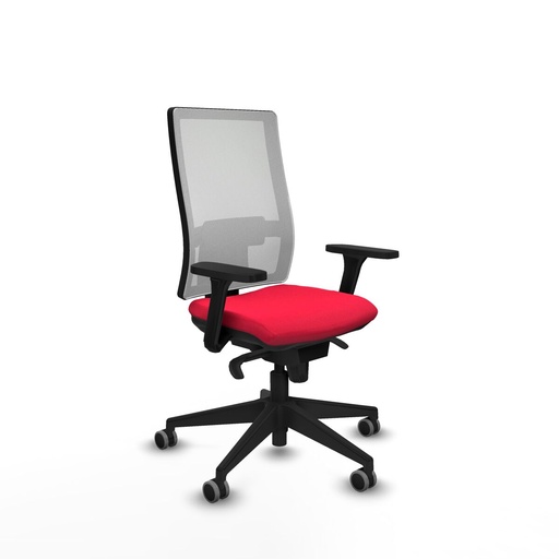 Silla de Oficina Piqueras y Crespo 3D066G0 Rojo