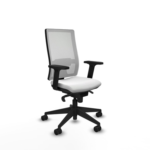 Silla de Oficina Piqueras y Crespo 2D066N0 Blanco