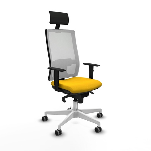 Silla de Oficina Piqueras y Crespo 1D026G1 Amarillo