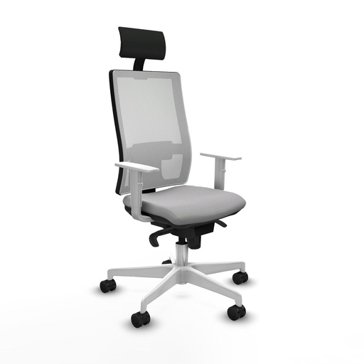 Silla de Oficina Piqueras y Crespo 4B026N1 Gris claro