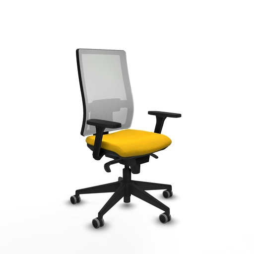 Silla de Oficina Piqueras y Crespo 3D066G0 Amarillo