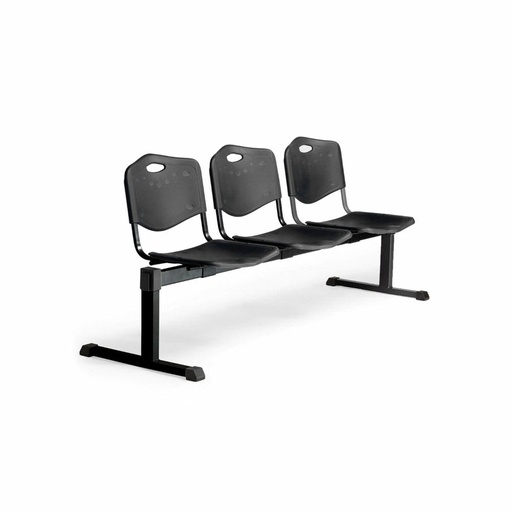 Waiting Bench Pozohondo Piqueras y Crespo B3PINE Black