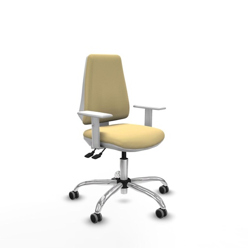 Silla de Oficina Piqueras y Crespo B5B056G Crema