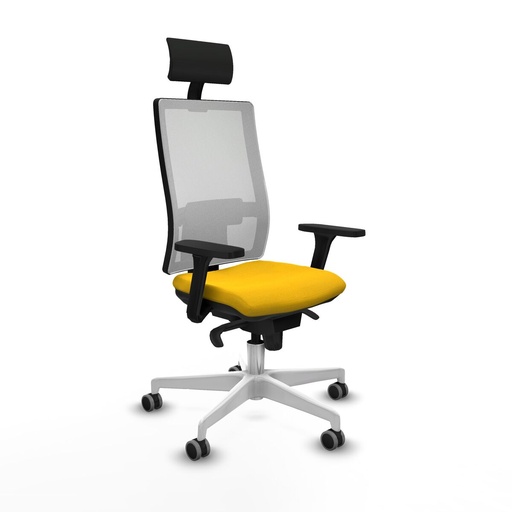 Silla de Oficina Piqueras y Crespo 3D026G1 Amarillo