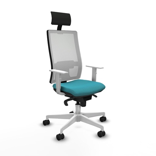 Silla de Oficina Piqueras y Crespo 4B026N1 Turquesa