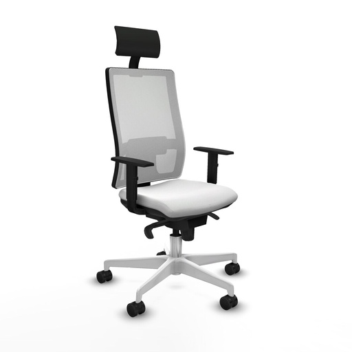 Silla de Oficina Piqueras y Crespo 1D026N1 Blanco