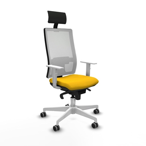 Silla de Oficina Piqueras y Crespo 4B026G1 Amarillo