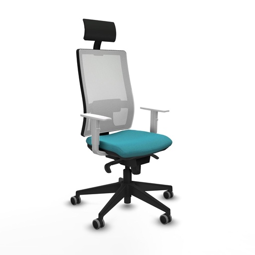 Silla de Oficina Piqueras y Crespo 4B066G1 Turquesa