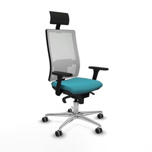 Silla de Oficina Piqueras y Crespo 3D086G1 Turquesa