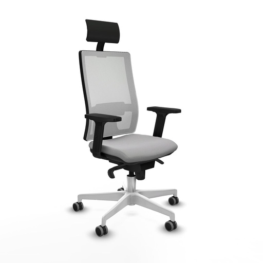 Silla de Oficina Piqueras y Crespo 2D026G1 Gris claro
