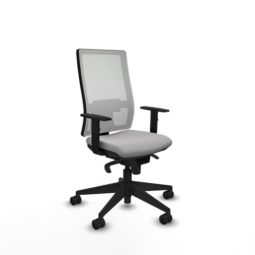 Silla de Oficina Piqueras y Crespo 1D066N0 Gris claro