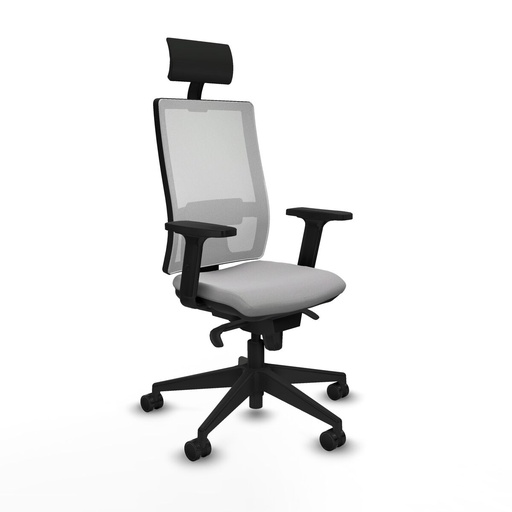Silla de Oficina Piqueras y Crespo 2D066N1 Gris claro