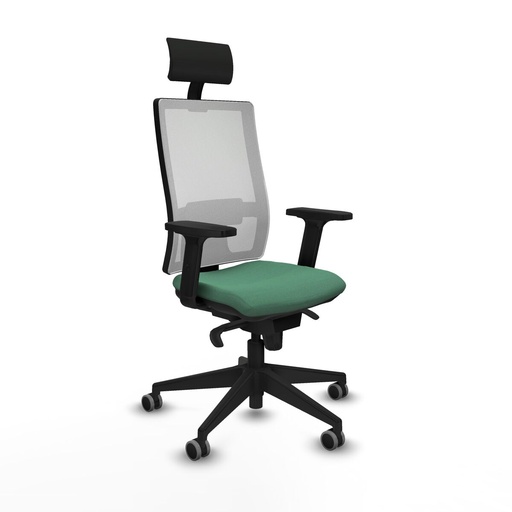 Office Chair Piqueras y Crespo 2D066G1 Emerald Green