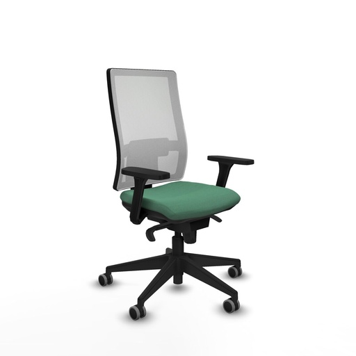 Silla de Oficina Piqueras y Crespo 3D066G0 Verde Esmeralda