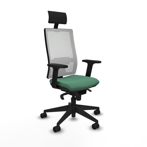 Office Chair Piqueras y Crespo 2D066N1 Emerald Green