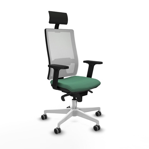 Silla de Oficina Piqueras y Crespo 2D026G1 Verde Esmeralda