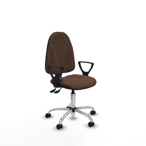 Silla de Oficina Piqueras y Crespo BFN05RP Marrón oscuro