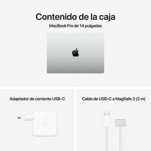 Laptop Apple MW2X3Y/A Spanish Qwerty 14,2" M4 16 GB RAM 1 TB SSD