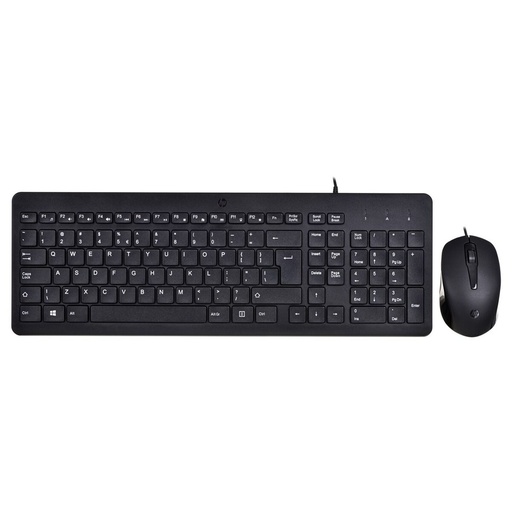 Teclado y Ratón HP 150 Negro QWERTY Qwerty US