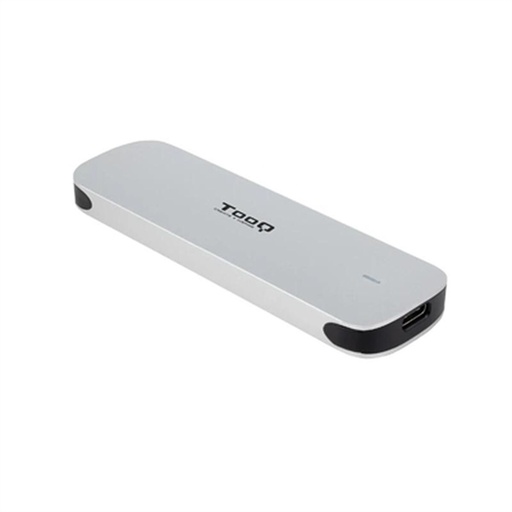 Caja Externa TooQ TQE-2202S Plateado Acero