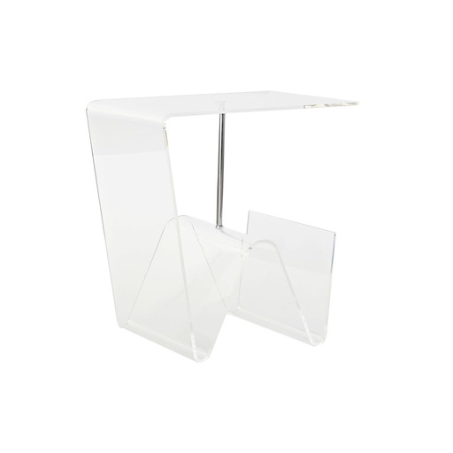 Mesita Auxiliar DKD Home Decor Transparente 40 x 30 x 44 cm