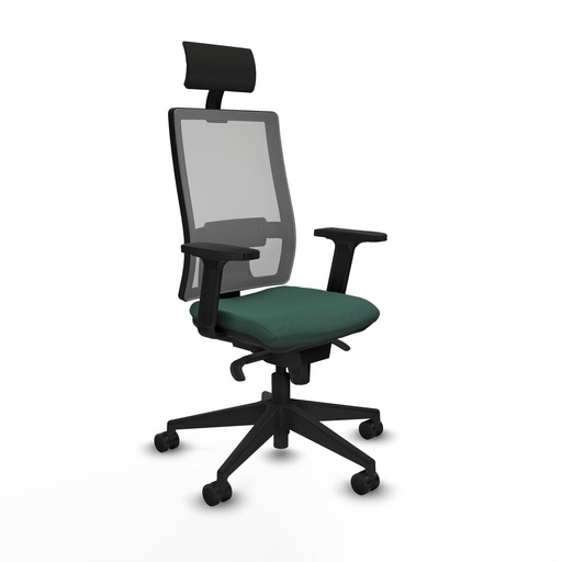 Silla de Oficina con Cabecero Piqueras y Crespo 2D066N1