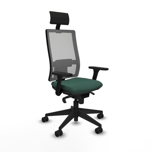 Silla de Oficina con Cabecero Piqueras y Crespo 3D066N1