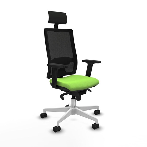 Silla de Oficina con Cabecero Piqueras y Crespo 2D026N1 Pistacho