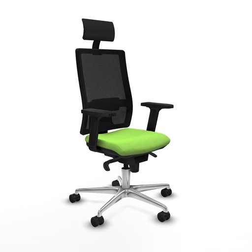 Silla de Oficina con Cabecero Piqueras y Crespo 2D086N1 Pistacho