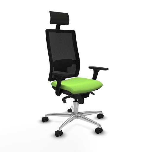 Silla de Oficina con Cabecero Piqueras y Crespo 3D086N1 Pistacho