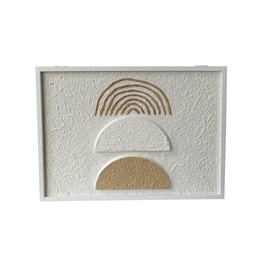 Decorative box Versa Paper MDF Wood