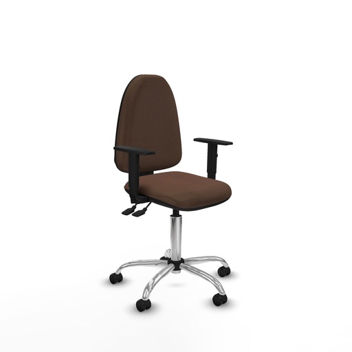 Silla de Oficina Piqueras y Crespo B1D05RF Marrón oscuro