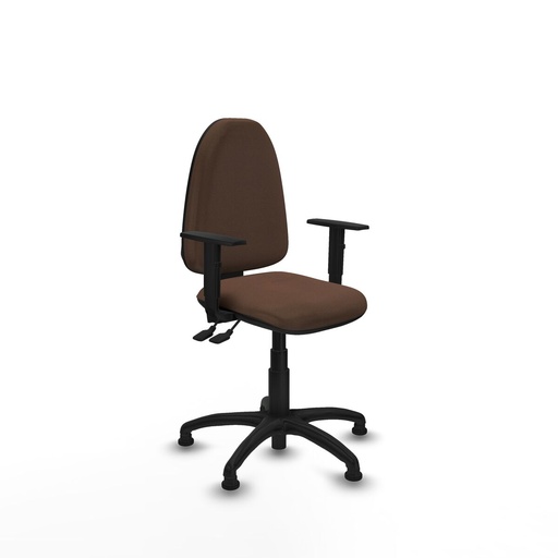 Silla de Oficina Piqueras y Crespo B1D01RT Marrón oscuro