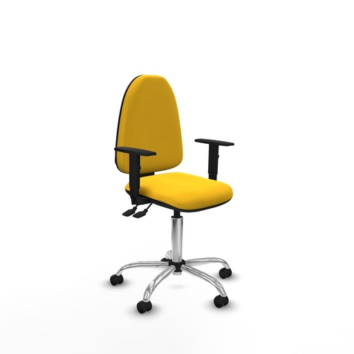 Office Chair Piqueras y Crespo B1D05RF Yellow