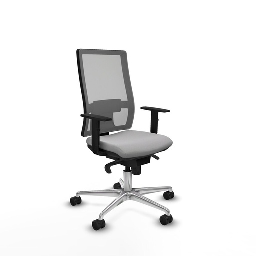 Silla de Oficina Horna Piqueras y Crespo 1D086N0 Gris claro