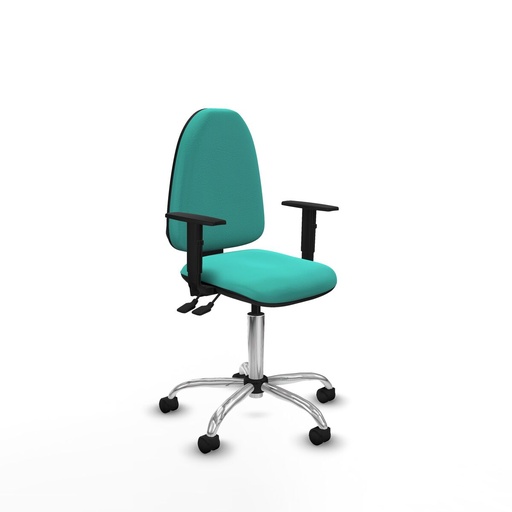 Office Chair Piqueras y Crespo B1D05RN Turquoise