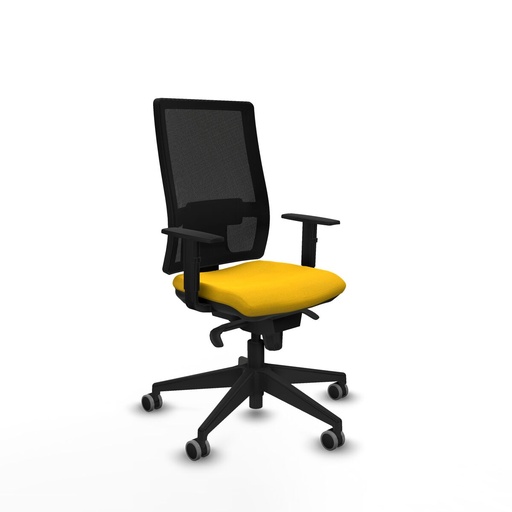 Silla de Oficina Horna Piqueras y Crespo 1D066G0 Amarillo