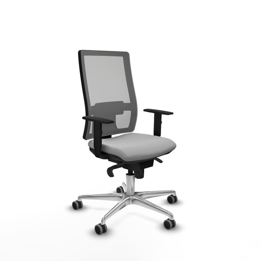 Silla de Oficina Horna Piqueras y Crespo 1D086G0 Gris claro