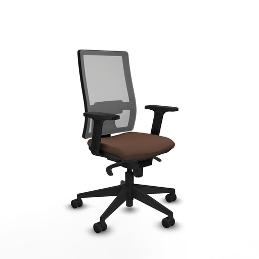 Silla de Oficina Horna Piqueras y Crespo 2D066N0 Marrón oscuro