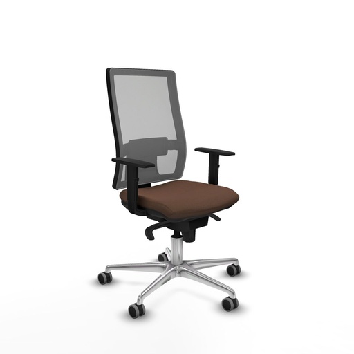 Silla de Oficina Horna Piqueras y Crespo 1D086G0 Marrón oscuro