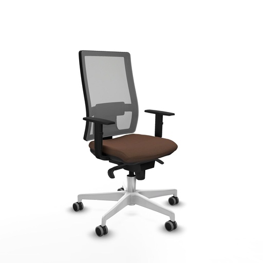 Silla de Oficina Horna Piqueras y Crespo 1D026G0 Marrón oscuro