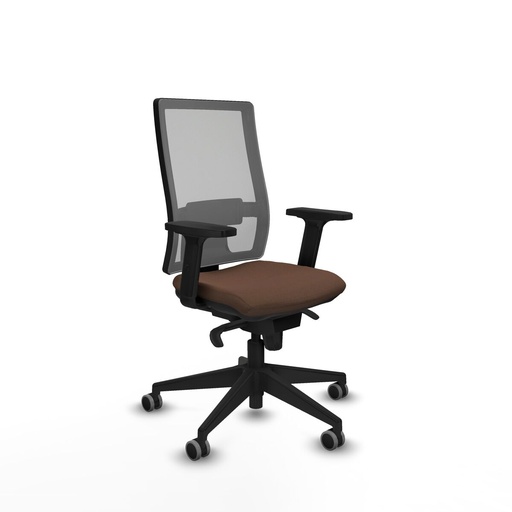 Silla de Oficina Horna Piqueras y Crespo 2D066G0 Marrón oscuro
