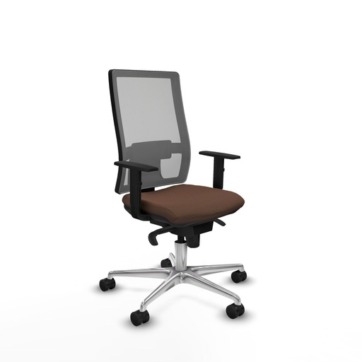 Silla de Oficina Horna Piqueras y Crespo 1D086N0 Marrón oscuro