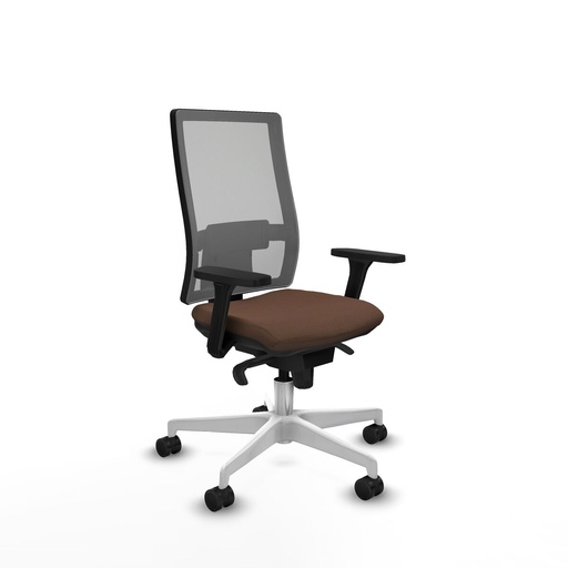 Silla de Oficina Horna Piqueras y Crespo 3D026N0 Marrón oscuro