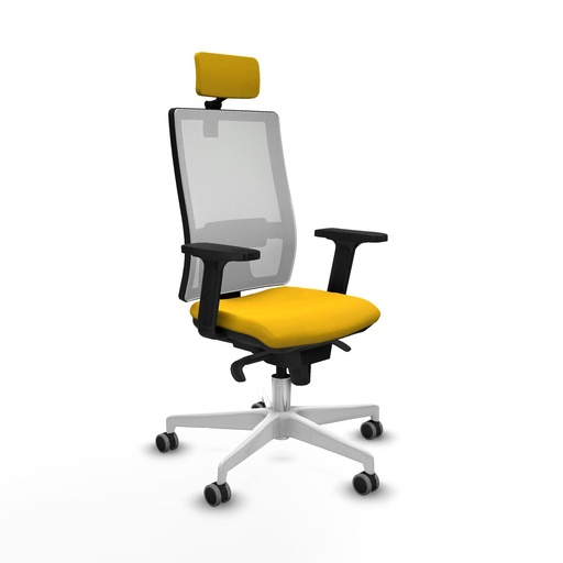Silla de Oficina Piqueras y Crespo 2D026G2 Amarillo