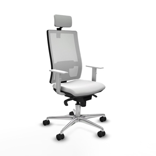 Silla de Oficina Piqueras y Crespo 4B086N2 Blanco