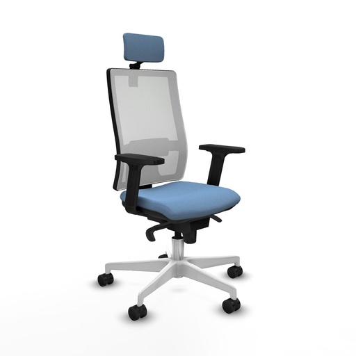 Silla de Oficina Piqueras y Crespo 2D026N2 Azul cielo