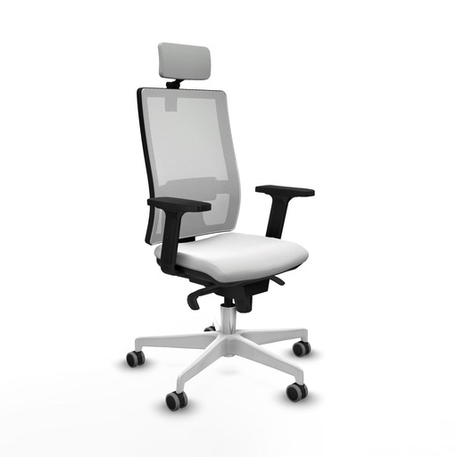 Silla de Oficina Piqueras y Crespo 2D026G2 Blanco