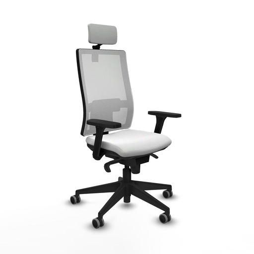 Silla de Oficina Piqueras y Crespo 3D066G2 Blanco